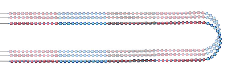 Triangle Caravan Necklace Instructions